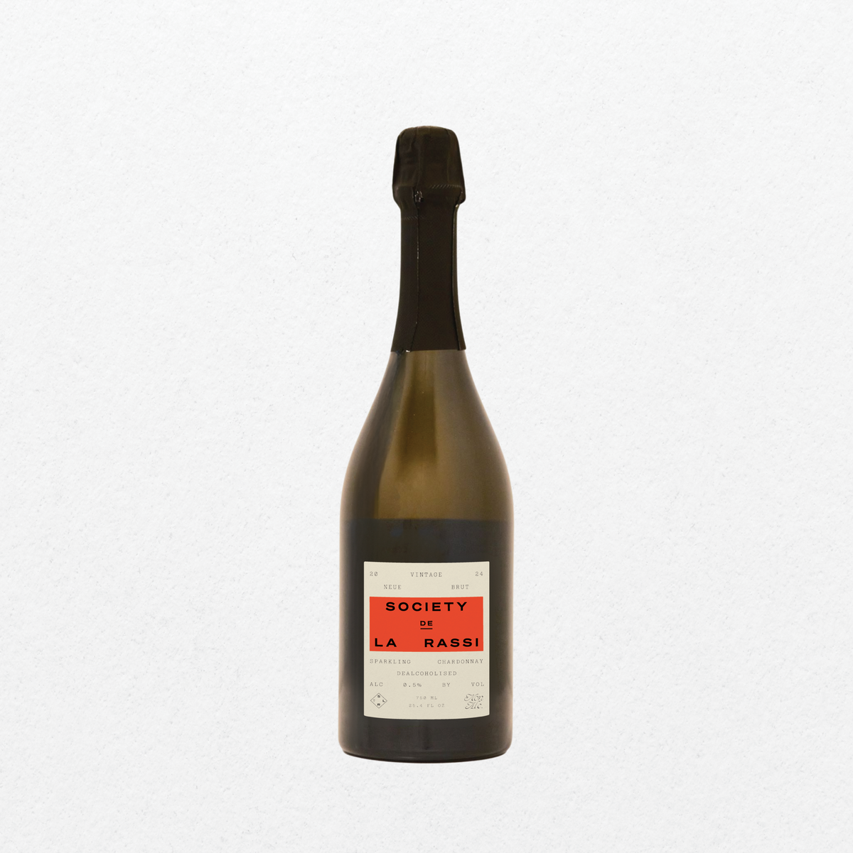 Jhooth Rassi Society De La Rassi Neue Brut | Sparkling Non-Alcoholic Chardonnay 202 ...
