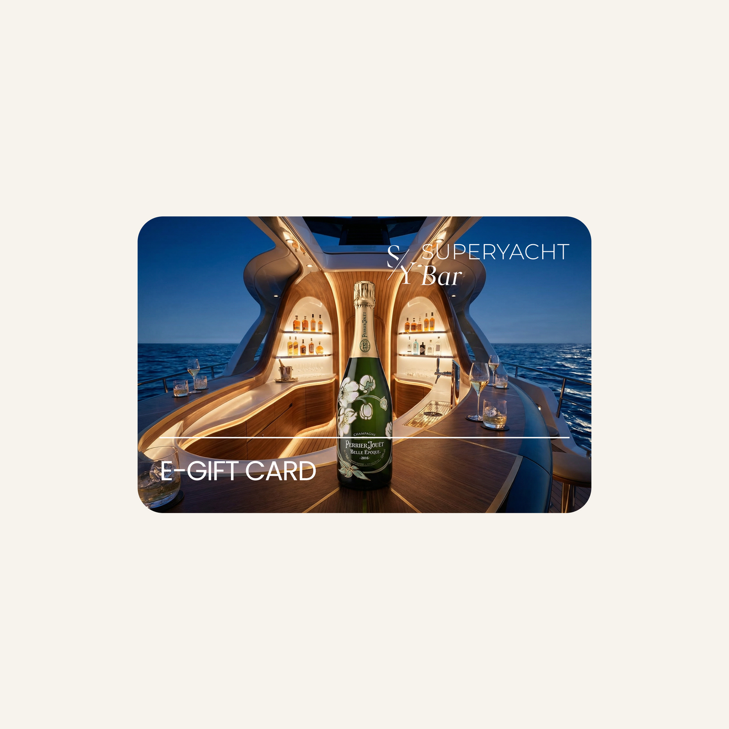 Superyacht Bar Gift Card 2